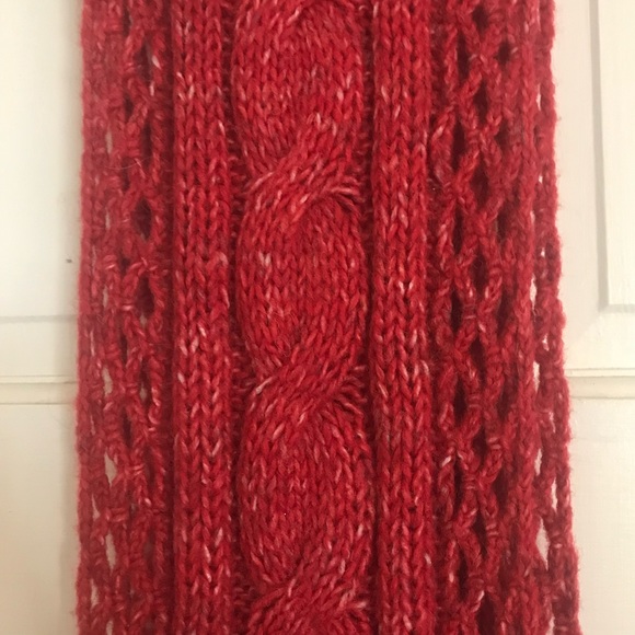 NEW New York & Co Cable Knit SCARF NWT - Picture 4 of 6